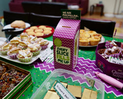 Cake bakes for charity