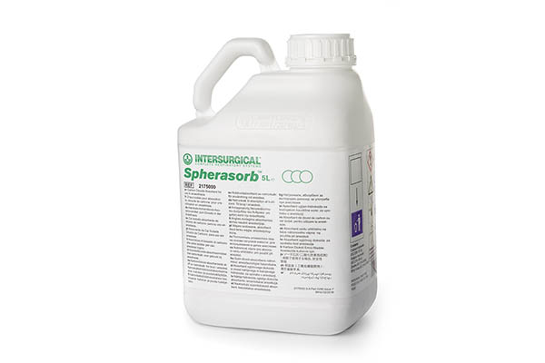 Spherasorb™, couleur virant du blanc au violet, bidon de 5L
