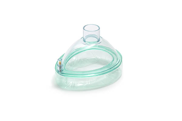 Masque d'anesthésie parfumé, vanille, taille 4, moyen adulte, 22F, sans crochet