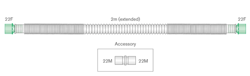 Branche extensible Compact™ 22mm, ≥ 2.0m