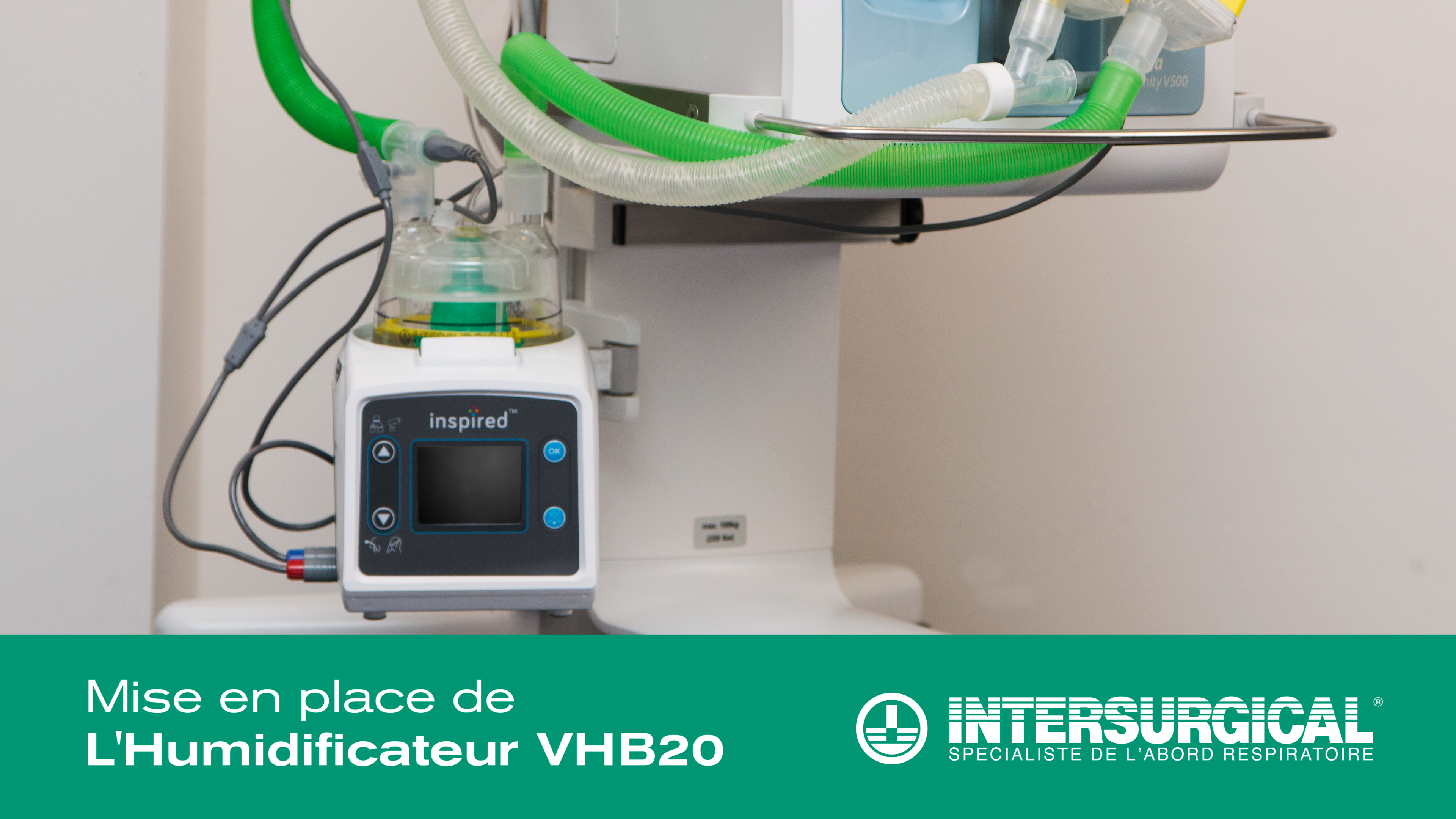 Guide d’installation de l’humidificateur respiratoire VHB20