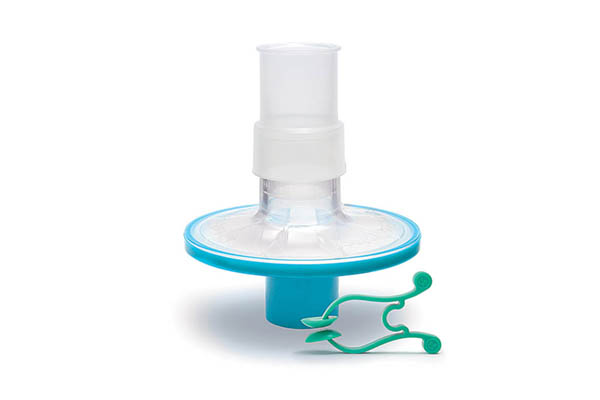 Pulmo-Protect™ filtre pour fonction pulmonaire, avec embout buccal rigide et pince-nez plastique (4)
