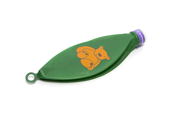 Ballon réservoir avec grille anti-occlusion, col 15F, 1L + motif ourson