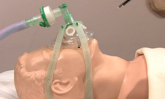Use of the Explorer Endoscopy mask from Intersurgical in anaesthesia