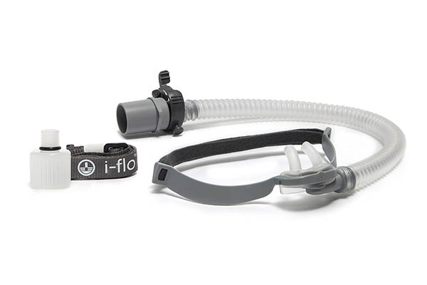 i-flo™ canule nasale haut débit avec adaptateur, grand adulte