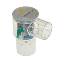 Valve C-PEEP à valeur fixe préréglée à 7.5cm H2O, couleur jaune