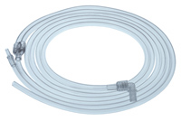 Ligne de monitorage de la pression D.I. 3.6mm, cône luer mâle et ligne simple/luer lock mâle, 1.8m