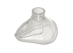 Masque silicone économique Alterna™, ClearFlex™ avec crochet, 22F, Taille 3, petit adulte