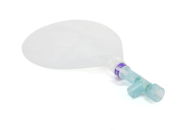 Dispositif O₂/N₂O avec ballon PVC 2L et tubulure, ≥ 2m